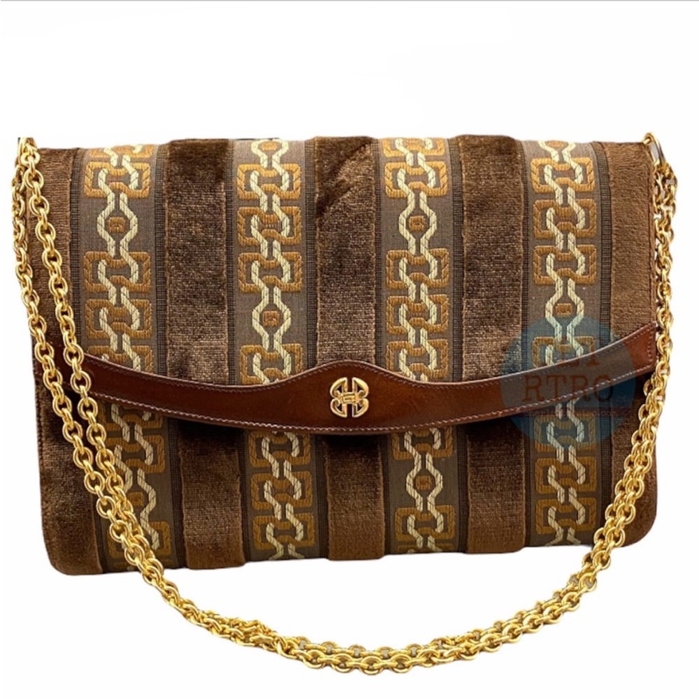 vtg Bienan-Davis Purse w Chain Strap